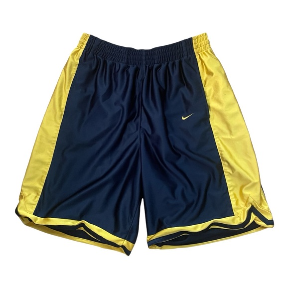 Nike Men's Blue/Yellow Basketball Shorts!! Size Large RN# 56323 - Picture 3 of 8